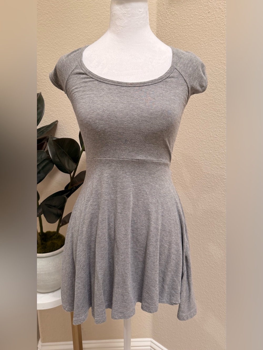 Brandy Melville Open-Back Skater Dress